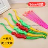 Arco y Flecha de Plástico Grande de 36cm con Flechas de Goma y Ventosa Arco y Flecha Set de Tiro con Arco para Niños Juguetes para Puestos de Regalo Venta al por Mayor