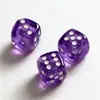 Cuentas espaciadoras acrílicas de 8 mm con agujeros, forma de dado cuadrado, se venden a granel, para hacer joyería DIY, manualidades de pulseras y otros proyectos hechos a mano
