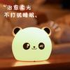 Luz de Pat Silicone Coelho Fofo Luz de Coelho de Desenho Animado Infantil Controle Remoto Luz de Toque Recarregável USB Luz Noturna de Toque Carregamento por Controle Remoto