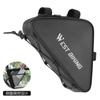 Bolsa para Bicicleta West Rider Bolsa Triangular Bolsa para Manillar Bolsa para Tubo Superior Bolsa para Sillín Bolsa para Bicicleta de Montaña y Carretera Herramientas Equipo de Ciclismo