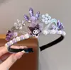 Diadema Frozen para Niñas Corona de Aisha para Niñas Vestido de Disfraz para Actuación Corona de Cullomi Melody Tocado