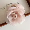Pinza para el Cabello de Malla con Flor de Hada Súper para Mujer, Pinza de Garra Dulce para Media Coleta con un Toque de Lujo, Accesorio para el Cabello