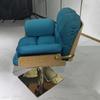 Silla de barbería de celebridades de Internet, moderna y sencilla, silla de barbería gruesa, silla giratoria elevable, silla de peluquero.