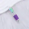 Bolígrafo de 4 Colores Mini Lindo Más Vendido Bolígrafo de Bola de Goma Suave Bolígrafo Corto de Cuatro Colores Punta de Bolígrafo de PVC Silicona Bolígrafo de Muñeco