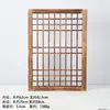 Estilo Japonés y Coreano Retro Rejillas de Madera Ventana de Flores Guardería Rincón de Plantas Decoración de Pared Valla de Madera Patio Jardín Valla de Madera