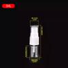Frasco Spray 100ML Frasco Pequeno Névoa Fina Frasco Spray Desinfetante Tônico Perfume Engarrafado Frasco de Plástico Transparente Multiespecificação