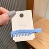 Horquilla con peine pequeño y dulce, flequillo lateral de celebridades de Internet, pinza para chica con cabello roto de color caramelo, pinza de pico de pato, horquilla con clip de Corea del Sur.