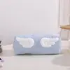 Estuche de Alas de Ángel - Estuche de Lápices Ins de Alto Valor, Bolsa Grande de Almacenamiento para Papelería de Gran Capacidad, Papelería de Nicho para Estudiantes