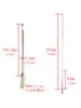 Radio FM Antena de Varilla Telescópica Control Remoto Altavoz Audio Altavoz Pequeño Modulación de Frecuencia Retráctil Extensible Antena
