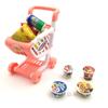 Juguetes de Plástico para Niños para Jugar a Fingir, Accesorios de Cocina de Supermercado, Pinzas para el Cabello, Mini Tazones para Helado