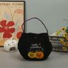 Bolsa de Calabaza Tridimensional Portátil de Bruja Fantasma Halloween Atrezzo de Ambiente Festival Fantasma Regalo para Niños Bolsa de Dulces de Tela No Tejida