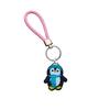 Amazon penguin série criativa trançada corda chaveiro shein cartoon couro corda chaveiro chaveiro criativo