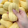 Juguete de Squeeze de Cacahuete Simulado, Pelota para Aliviar el Estrés para Niños, Fabricante de Juguetes para Aliviar el Estrés, Juguetes para Aliviar el Estrés al por Mayor para Puestos Callejeros