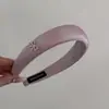 Diadema Coreana para Mujer de Línea Ancha con Lazo de Pedrería Fina, Nueva Diadema Simple y de Nicho de Gama Alta para Niñas