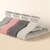 Cabides de Veludo, Antiderrapantes, Espessos, Uso Duplo para Roupas Secas e Molhadas, Solução de Armazenamento para Casa e Dormitório, Cabide Organizador de Roupas