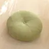 Almofada de chão de linho, estilo japonês, removível e lavável, espessa, para uso doméstico, adequada para bancos e tatames, uma almofada confortável para relaxar