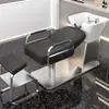 Venta Directa de Fábrica Cama de Champú Cerámica para Barbería Cama de Enjuague Semi-reclinable Cama para Salón de Peluquería Cama de Champú Estilo Celebridad de Internet