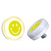 Nueva Luz Nocturna Creativa LED Mini para Dormitorio, de Enchufe USB, Súper Brillante, con Carita Sonriente, Luz Nocturna de Noche para Mesita de Noche, Lámpara de Pared Portátil
