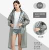 Poncho Impermeable de Cuerpo Entero con Capucha para Viaje al Aire Libre para Hombres y Mujeres, Portátil, Espesado para Adultos, No Desechable, EVA, Lluvia