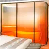Mampara de Ducha Curva de Aleación de Aluminio, Pida Ahora y Recíbalo Inmediatamente, Pantalla de Ducha con Puerta de Baño de Vidrio Templado, En Stock, Moderna y Sencilla para Uso Doméstico