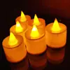Velas eletrônicas de LED pétalas casal fazendo confissão romântica cena de proposta de aniversário arranjo decoração de cama de hotel