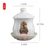 Taza de Suministro de Agua de Cerámica para la Diosa de la Misericordia Bodhisattva Taza de Suministro de Agua para Buda Salón de Buda Taza de la Gran Compasión Suministros para Buda