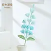 En stock Producto Terminado Tejido a Mano Hilo de Flor de Simulación Lila Tejido con Aguja Ramo Decoración de Flor Artificial Festival de Tejido Flor de Simulación