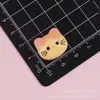 Accesorios de resina lindos y creativos de pez pequeño y gato, decoraciones DIY de pegamento de crema brillante, materiales para carcasas de teléfono y imanes de refrigerador al por mayor