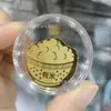 Adesivo de Telefone de Ouro Puro 999 para Riqueza Instantânea, com Adesivo Traseiro, Adesivo de Ouro 2mg, Presente Promocional para Lojas de Ouro em Transmissão ao Vivo