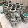 Válvula de Bola Soldada de Tres Piezas de Acero Inoxidable Q61F-16P Válvula de Bola Soldada a Tope Válvula de Bola Soldada de Tres Piezas Dn100