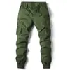 Macacões em estoque outono e inverno Novos macacões casuais masculinos europeus e americanos AliExpress renda cintura elástica calças com amarração no tornozelo
