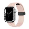 Adecuado para Apple 10 S10 Hebilla Magnética Metálica Ranura Correa de Silicona para Reloj Huawei Gt6 Samsung 18 20 22 Pulsera