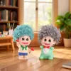 Figura de Dibujos Animados Linda Estrella Xiaobao Estirándose en una Pose Perezosa, Juguete de Moda Caja Misteriosa, Decoración de Escritorio de Oficina, Pequeño Regalo