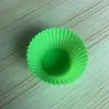 Forma de Silicone para Bolo Transfronteiriça Redonda Mafen Cup 7cm Gelatina Pudim Puff Mold DIY Assar Tarte de Ovos Bolo de Arroz