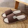 Chinelo de Pano de Algodão e Linho Doméstico Feminino Verão Casa Interior Chão Antiderrapante Quatro Estações Universal Masculino Primavera e Outono Casa Chinelo de Linho