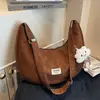 Bolso Retro de Gran Capacidad Transfronterizo para Mujer, Nuevo Bolso Cruzado de Hombro Casual de Nicho Otoño/Invierno 2026, Bolso Dumpling para Viajeros