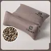Almohada Triangular Combinada de Tracción con Cáscara de Trigo Tejida para Uso en Casa, Adecuada para Adultos y Niños, Extraíble y Lavable para Soporte del Cuello