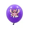 Nuevas Decoraciones de Fiesta de Globos Temáticas de Lilo y Stitch Venta al por Mayor de Globos de Látex Amazon Transfronteriza