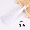8cm borla abierta pequeña borla estilo antiguo bolsita incienso abanico colgante marcapáginas tocado ropa Hanfu borla al por mayor