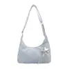 Bolso de Mano con Forma de Concha Estilo Dulce de Moda para Mujer de Este Año, Nuevo Modelo de Verano 2026, Bolso de Hombro con Estampado de Estrellas, Bolso Cruzado a la Moda