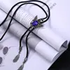 Polo Cuello Europeo y Americano Corbata BOLO para Hombre Corbata de Joya Flor de Cristal Collar Vintage Nuevos Accesorios