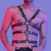 YSF Produtos para Adultos Transfronteiriços Arnês de Couro Masculino Adereços de Performance Bondage Em Estoque