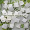 Concha natural não porosa patch quadrado 10-12mm quadrado dupla face plana faça você mesmo acessórios de material de joalheria