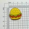 Dibujos animados acrílico comida juego postre hamburguesa piruleta pinza para el pelo accesorios para el cabello refrigerador funda para teléfono accesorios para joyería diy