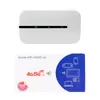 Placa de Rede Sem Fio Mais Vendida da Temu 5g Wifi Portátil 4g Roteador Sem Fio Tri-Rede Wifi Portátil com Slot para Cartão SIM
