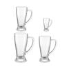 Caneca de Cerveja Comercial 500ml Caneca Grande para Chopp Copo de Água Copo de Chá Bar Copo de Vidro de Grande Capacidade Espessado com Alça