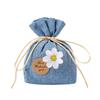 Bolsita de tela Gardenia, bolsita para armario de hogar, bolsita de aromaterapia para coche, fragancia duradera y eliminación de olores.