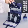 Bolsa de Higiene Pessoal Dobrável para Viagem de Negócios Grande Capacidade Portátil Dois em Um Organizador de Cosméticos Bolsa de Lavar