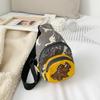 Nova cintura infantil Bolsa Meninos Dinossauro Crossbody Bolsa Pequena Moda Peito Infantil Bolsa Bolsa de Moedas Bebê Bolsa Pequena