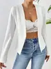 17 Colores en Stock, Comercio Exterior Transfronterizo Nuevo Estilo 2026 Blazer para Mujer, Cárdigan de Manga Larga Estilo Europeo y Americano Ajustado para Mujer